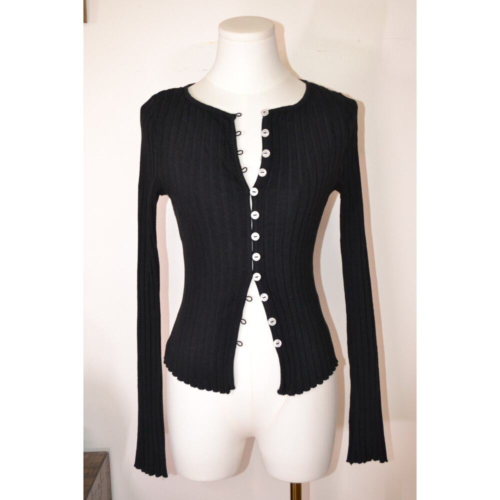 Free People Chic Top with Button Detailing Size S